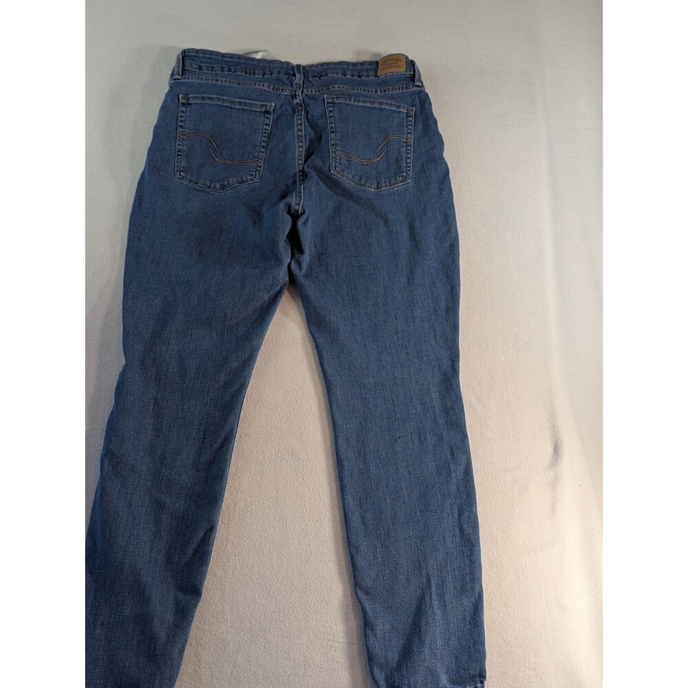 Signature by Levi Strauss Mid Rise Skinny Jeans Women Blue Wash W31 L28